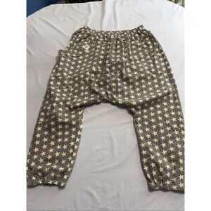 Jaded Gypsy From Here And Beyond Star Harem Pants Size S/M